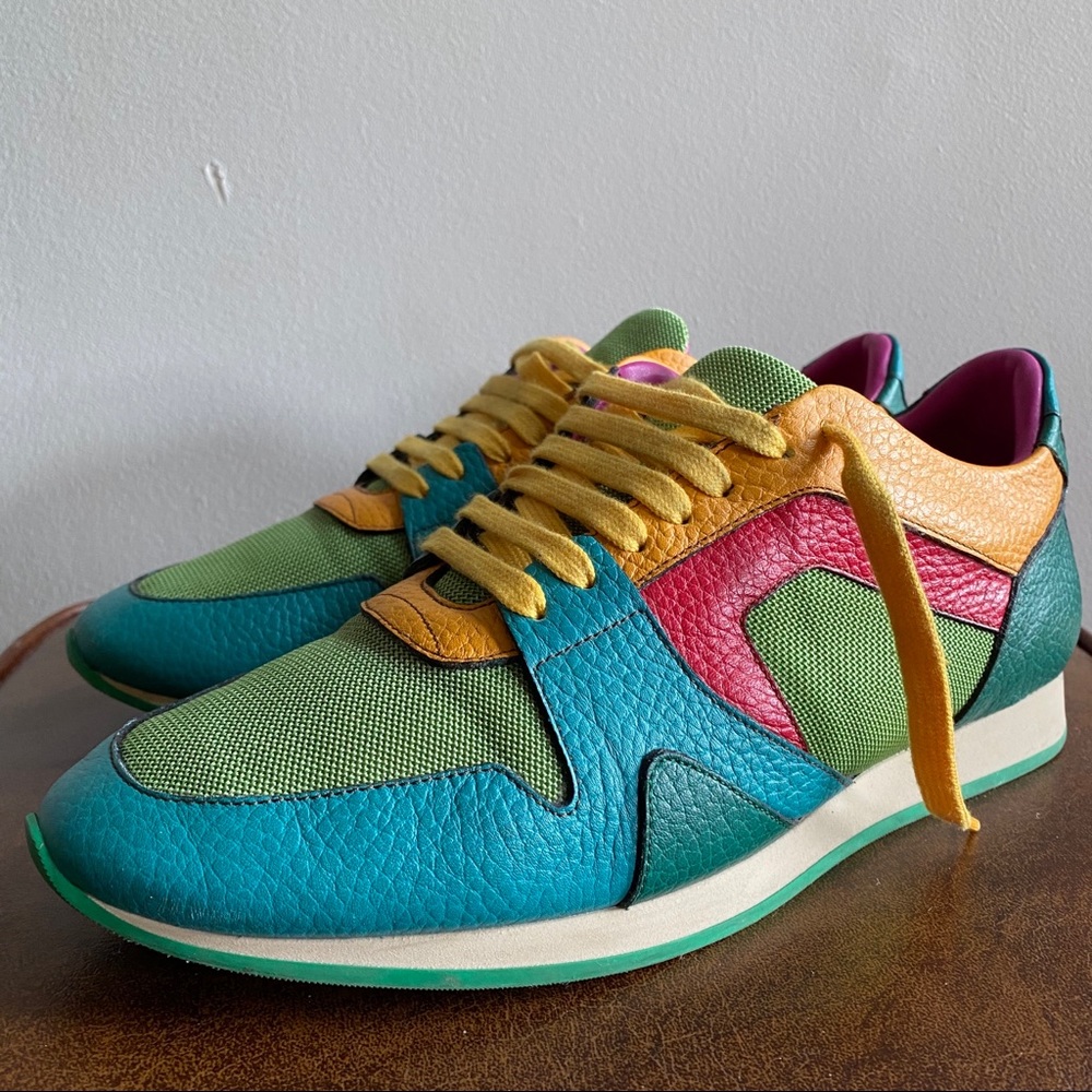 Burberry Prorsum The Field Color Block Sneakers